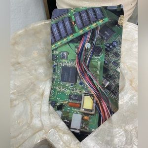Ralph Marlin Computer Circuit Broad Tie